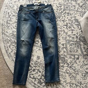 Torrid Blue Straight Leg Jeans